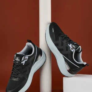 trick black men's running shoes